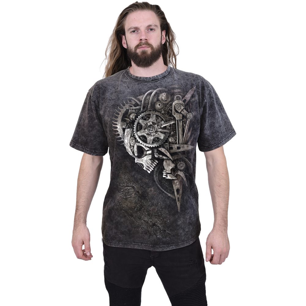 Spiral - Diesel Punk Tshirt Homme - Gris